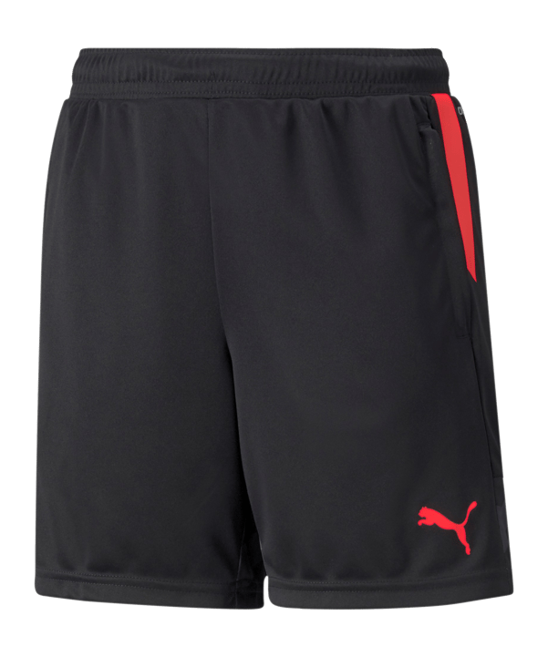 PUMA individualCUP Short Kids Schwarz Pink F43 - schwarz