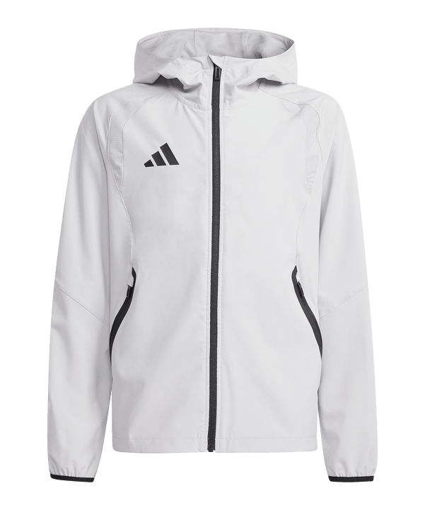 adidas Tiro Travel Windjacke Kids Grau - grau