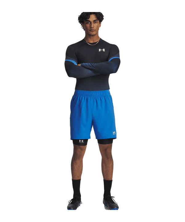 Under Armour Heatgear Sub Crew Longlseeve Underwear Longseeve Blau F402 - blau