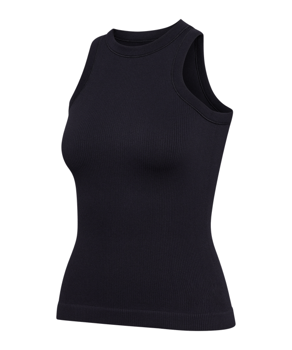 Hummel Pulse Seamless Rib Tanktop Damen Schwarz F2001 - schwarz