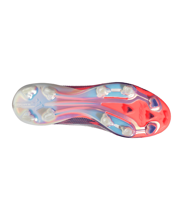 adidas F50+ FG Advancement Weiss Rot - weiss