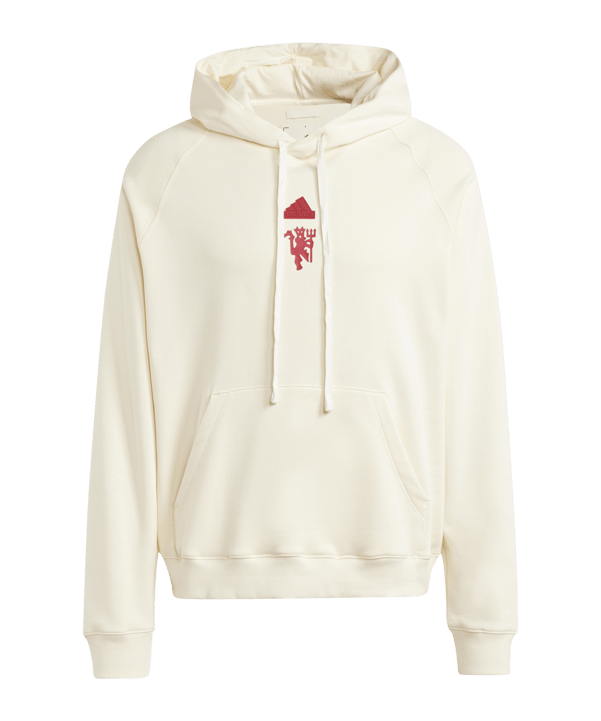 adidas Manchester United Hoody Weiss - weiss