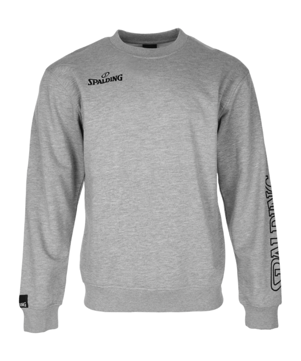 Spalding Team II Sweatshirt Grau F03 - schwarz