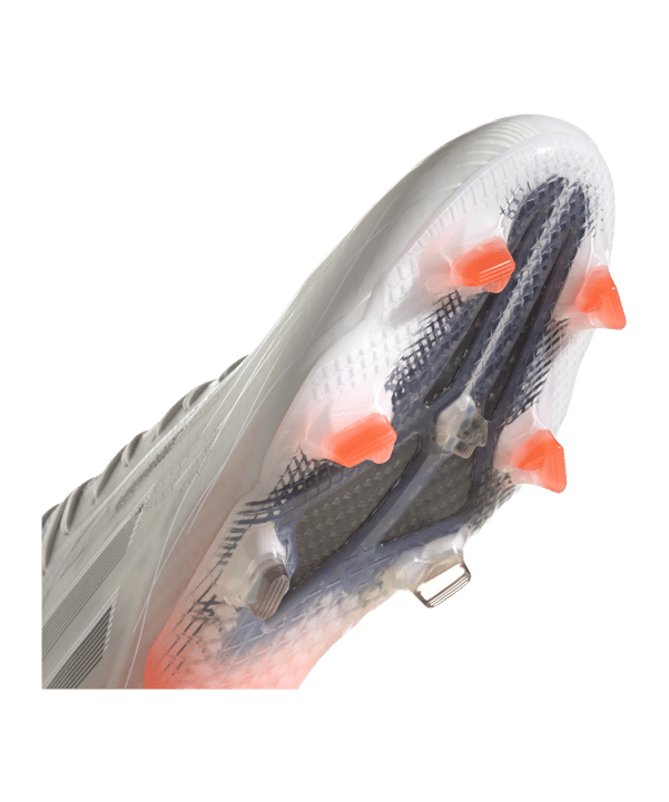 adidas X SPEEDFLOW.1 FG White Spark Weiss Grau Rot - weiss