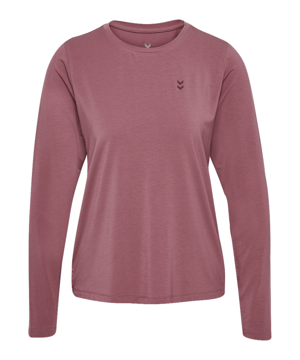 Hummel Yoga Soft Loose Ls T-Shirt Damen Rosa F3184 - rosa
