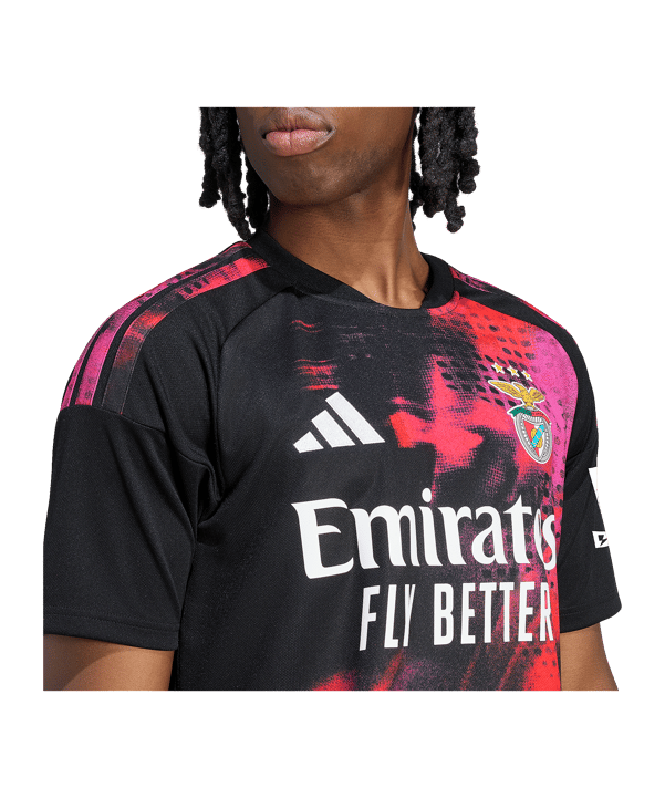 adidas Benfica Lissabon Maglietta 3rd 2026/2027 Nero - nero
