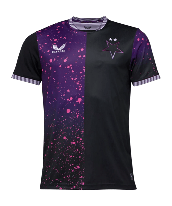 Castore SK Slavia Prag Trikot Away 2025/2026 Schwarz - schwarz