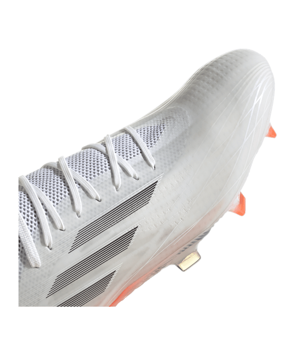 adidas X SPEEDFLOW.1 FG White Spark Weiss Grau Rot - weiss