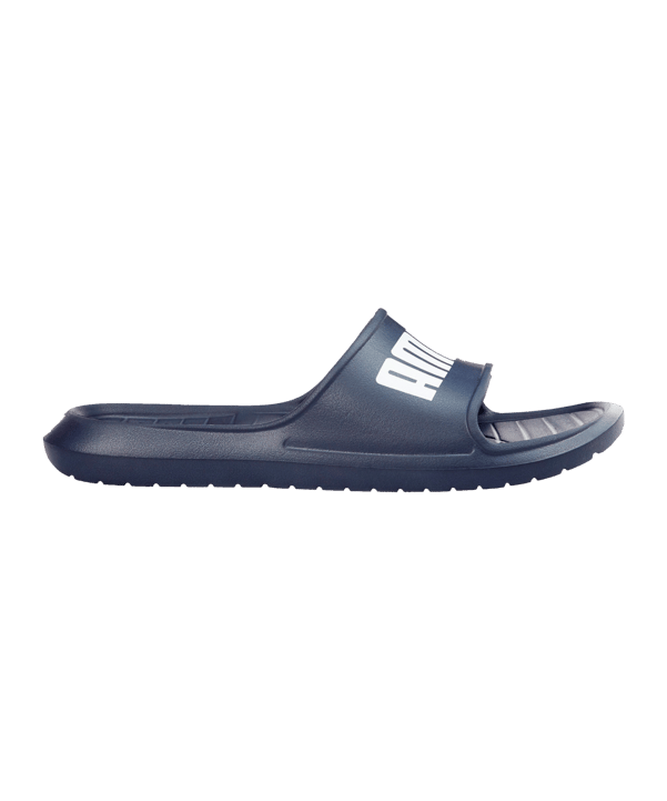 PUMA Divecat v2 Lite Badelatsche Blau Weiss F02 - blau