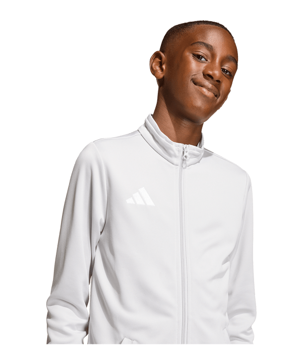 adidas Entrada 26 Trainingsjacke Kids Grau - grau