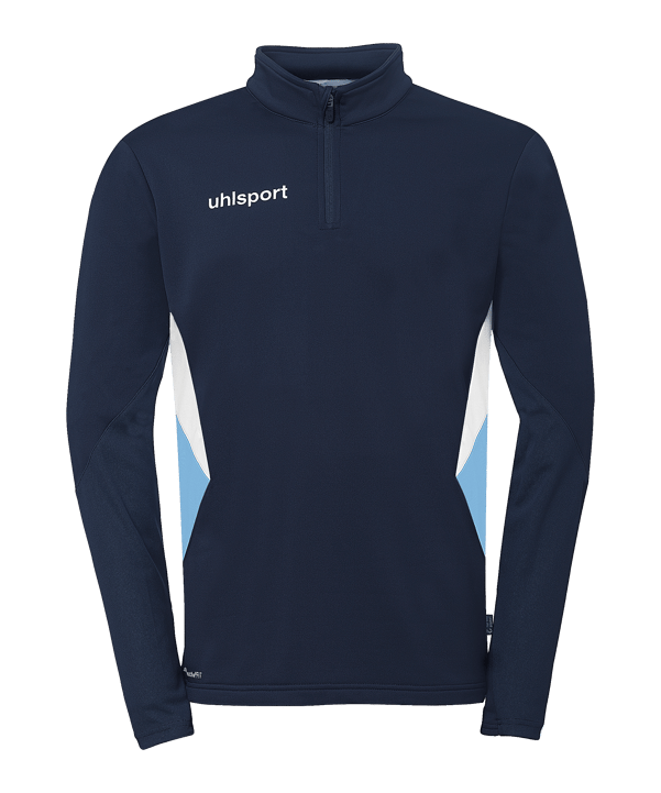 uhlsport Equipe 29 1/4 Zip Top Blu C41 - blu