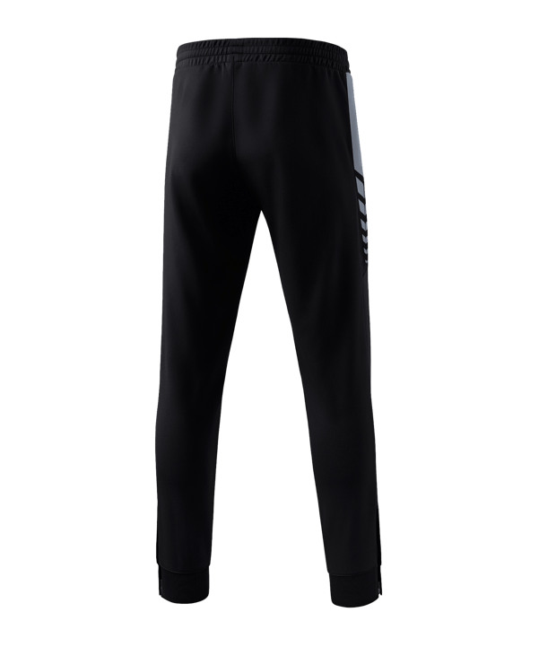 Erima Six Wings Worker Hose Kids Schwarz Grau - schwarz