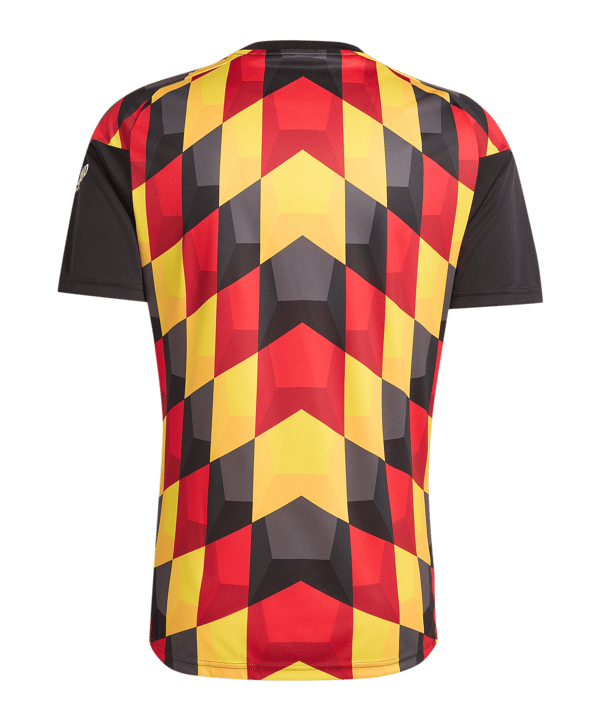 adidas DFB Germania Prematch T-shirt Nero - nero