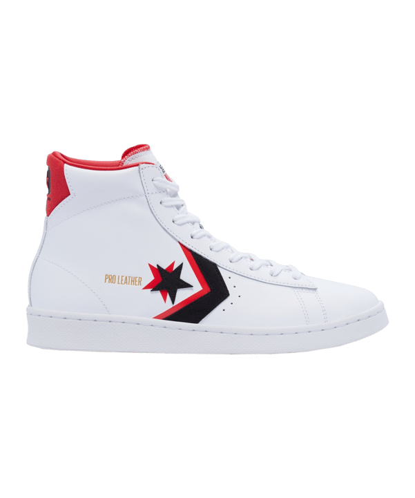 Converse Pro Leather High Sneaker Weiss Schwarz - weiss