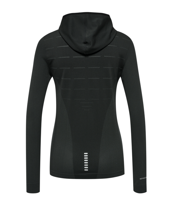 Newline Cambridge Seamless Hoody Damen F2001 - schwarz