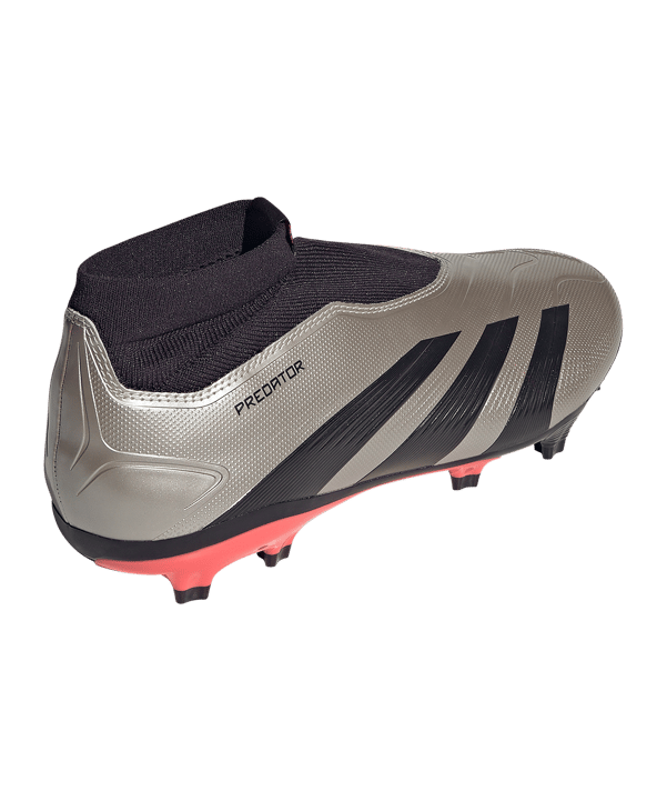 adidas Predator League LL FG Vivid Horizon Grau Pink - grau