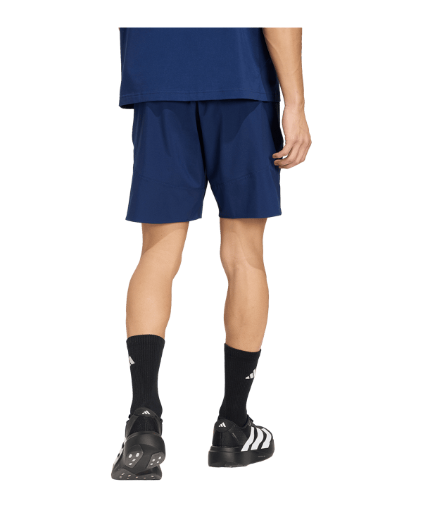 adidas Tiro Travel Woven Short Dunkelblau - schwarz