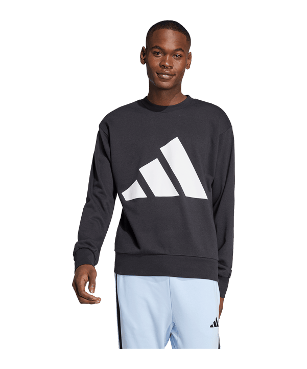 adidas Essentials Big Logo Sweatshirt Schwarz - schwarz