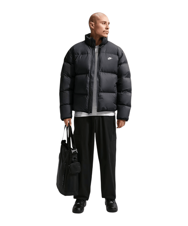 Nike Club Down Puffer Giacca Nero C10 - nero