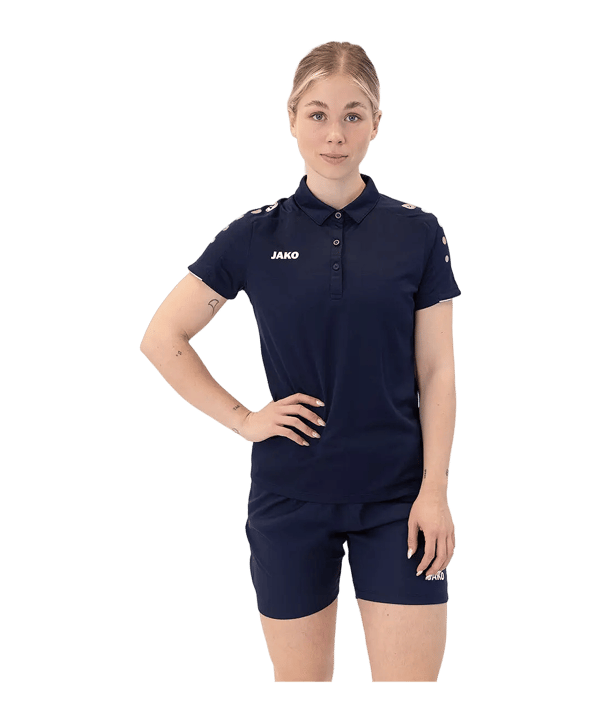 JAKO Classico Polo Donna Blu C09 - blu