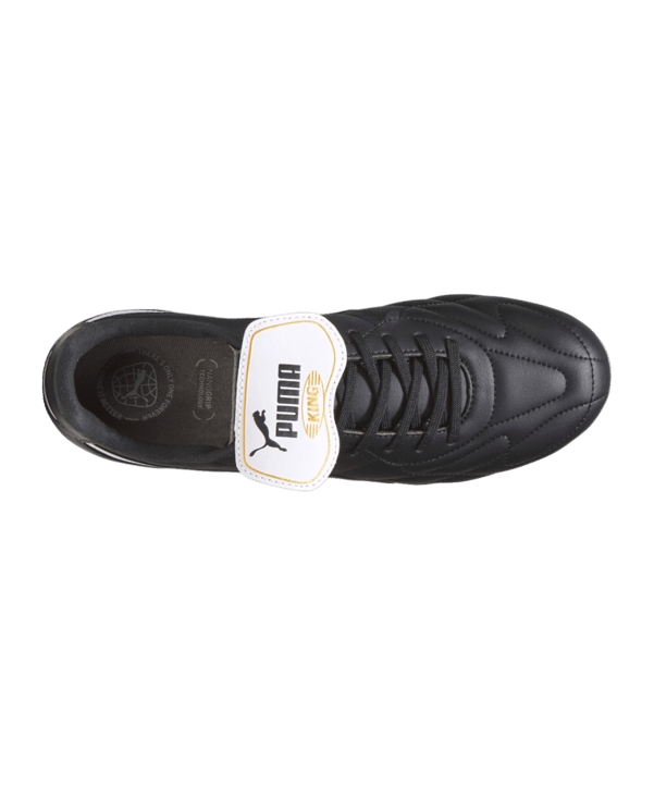 PUMA KING Top FG/AG Schwarz Weiss Gold F01 - schwarz