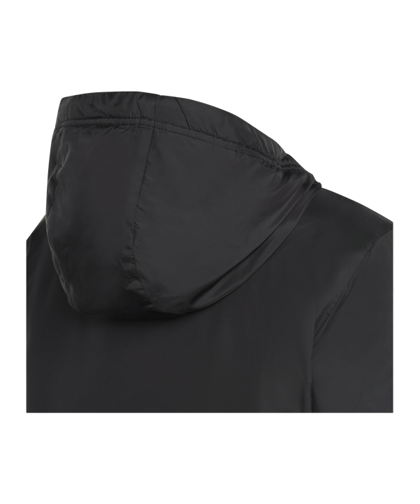 adidas Entrada 22 Stadium Jacke Kids Schwarz - schwarz