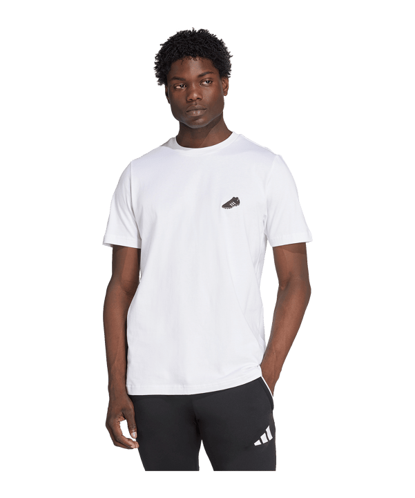 adidas Copa Graphic T-Shirt Weiß - weiss