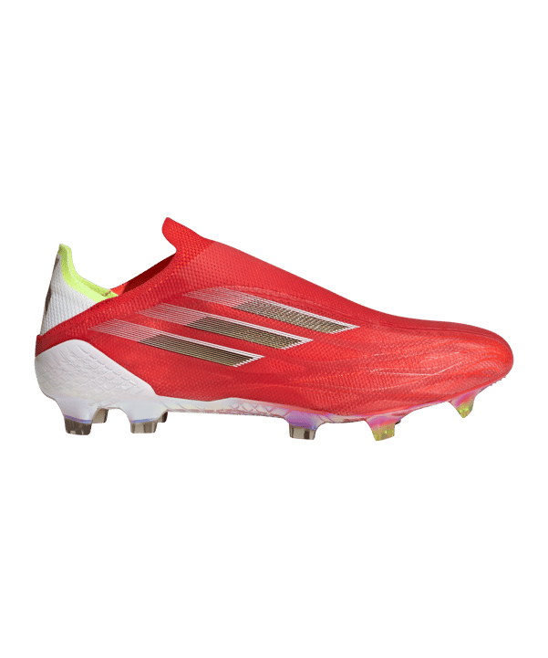 adidas X SPEEDFLOW+ FG Meteorite Rot Schwarz - rot