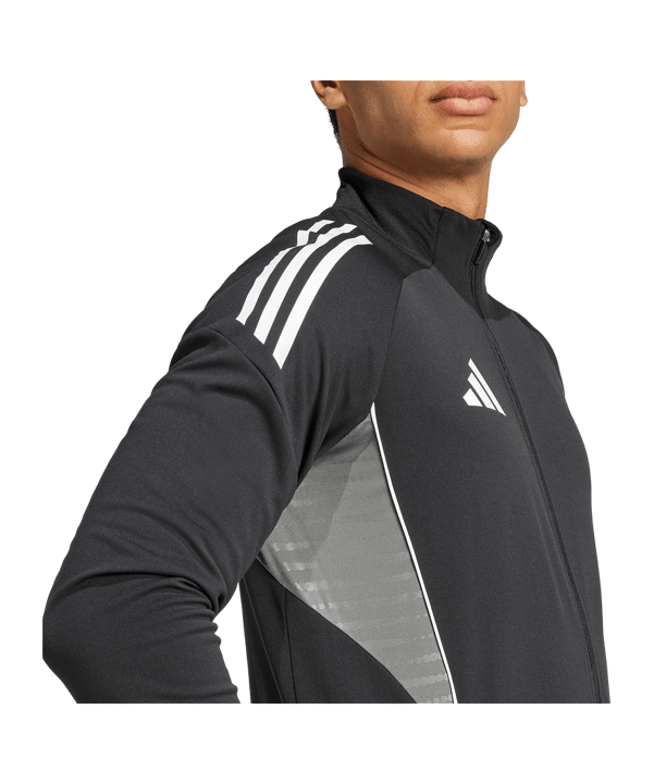 adidas Tiro 25 Competition Trainingsjacke Schwarz - schwarz