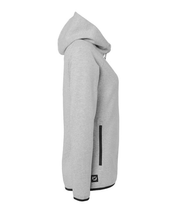 uhlsport ID Kapuzenjacke Damen Grau F31 - grau