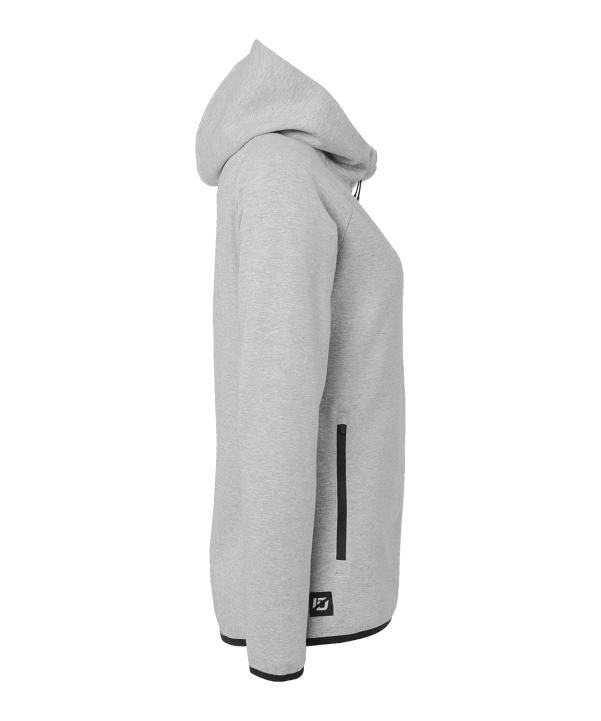 uhlsport ID Kapuzenjacke Damen Grau F31 - grau