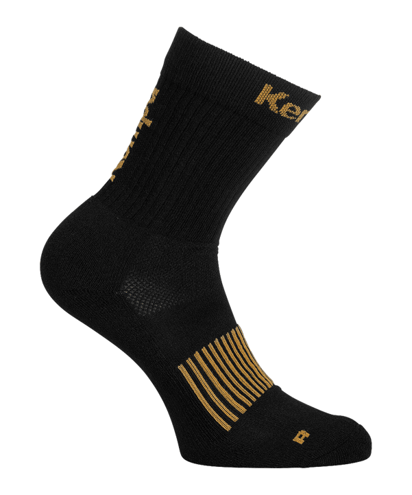 Kempa Logo Classic Socken Schwarz F33 - schwarz