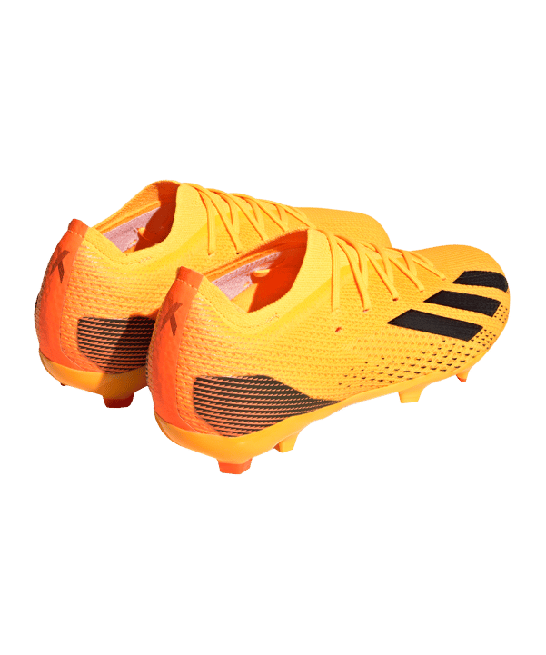 adidas X Speedportal.1 FG Heatspawn Kids Orange Gold Schwarz - gold