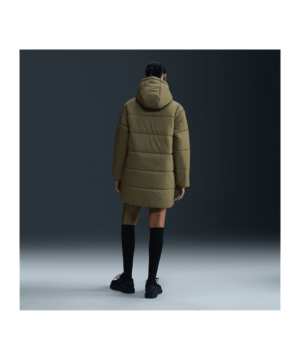 Nike Parka Jacke Damen Grün F320 - gruen