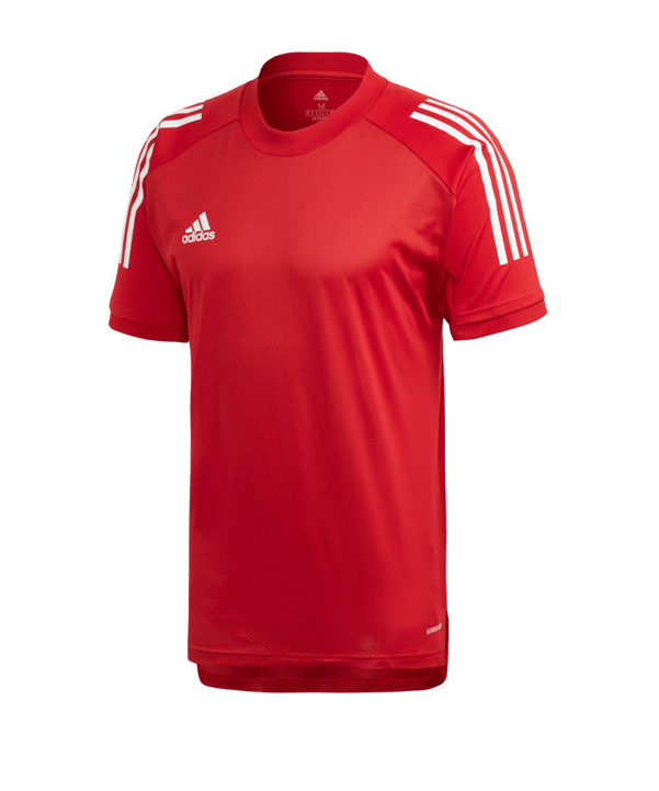 adidas Condivo 20 TR Shirt kurzarm Rot Weiss - rot
