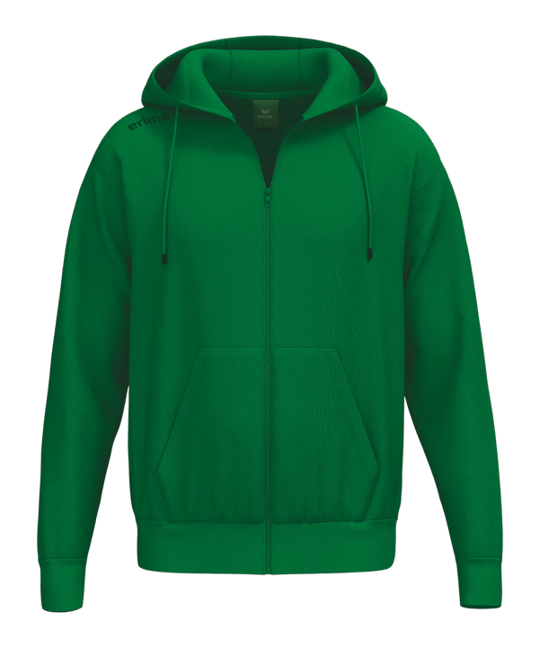 Erima TS giacca con cappuccio bambini verde - verde
