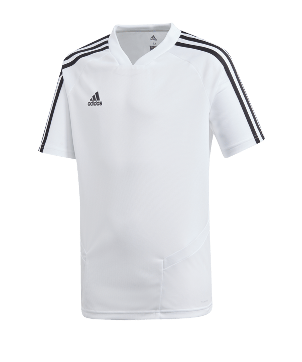 adidas Tiro 19 Trainingsshirt Kids Weiss Schwarz - weiss