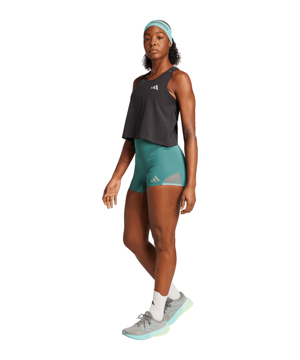adidas adi365 Crop Top T-shirt Donna Nero - nero