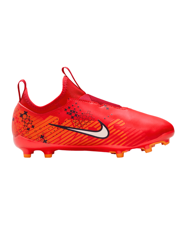 Nike Jr Air Zoom Mercurial Vapor XV Academy FG/MG Dream Speed 7 Kids Rot Weiss Orange F600 - rot