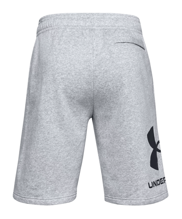 Under Armour Rival Fleece Big Logo Short Grau F011 - grau