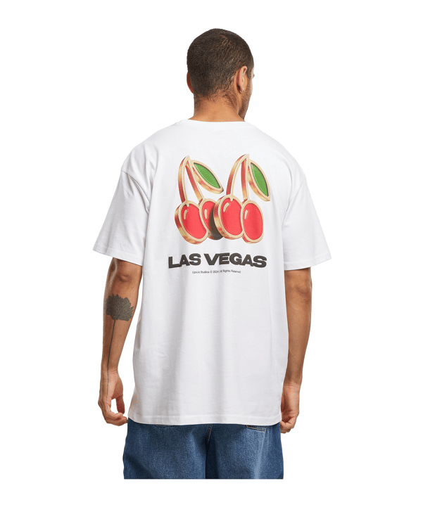 Mister Tee Gamblingital O T-Shirt Weiß - weiss