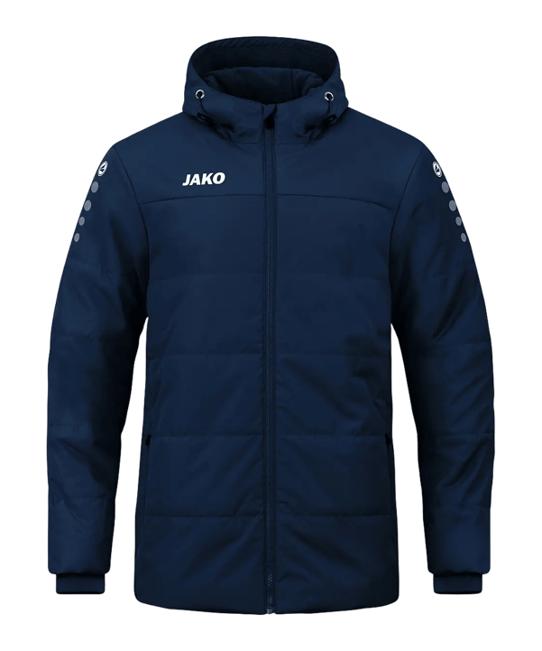 JAKO Jas met capuchon Blauw K900 - blauw