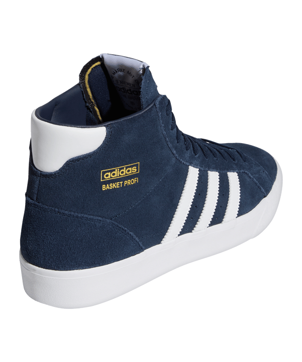 adidas Originals Basket Profi Blau Weiss - blau