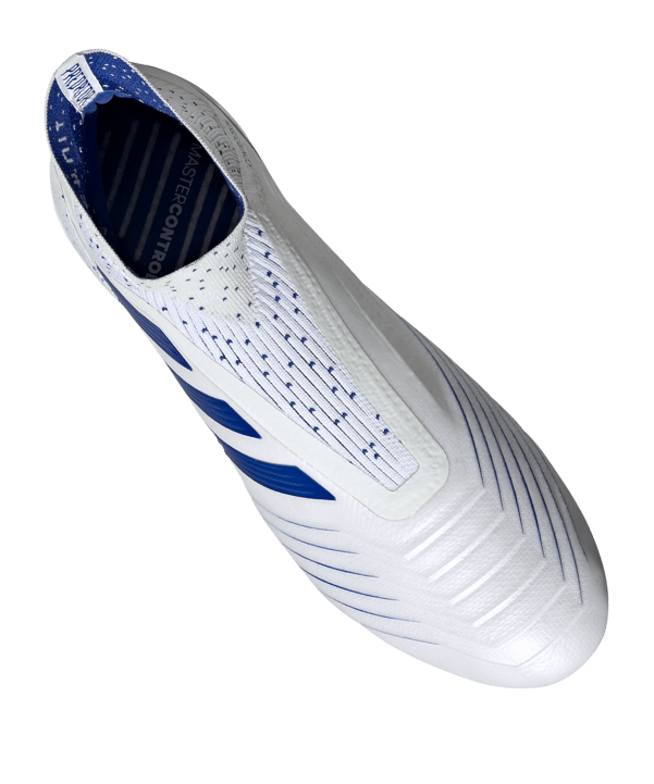 adidas Predator Virtuso 19+ SG Weiss Blau - weiss