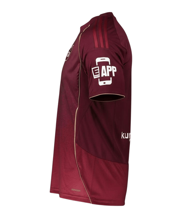 adidas 1. FC Nürnberg Trikot 3rd 2025/2026 Clubfrauen Männer Weinrot - rot