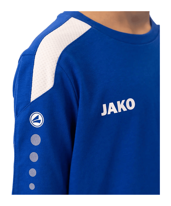 JAKO Power T-shirt Kinderen Blauw K400 - blauw