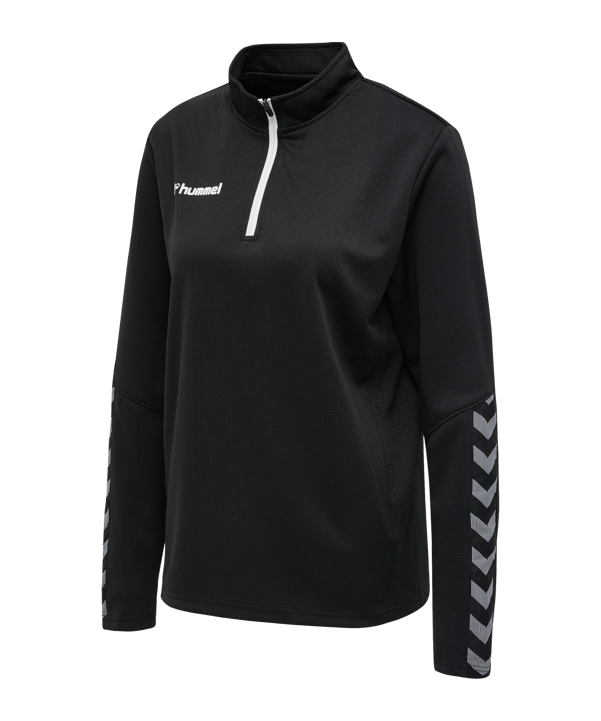 Hummel Authentic Ziptop Damen F2114 - schwarz