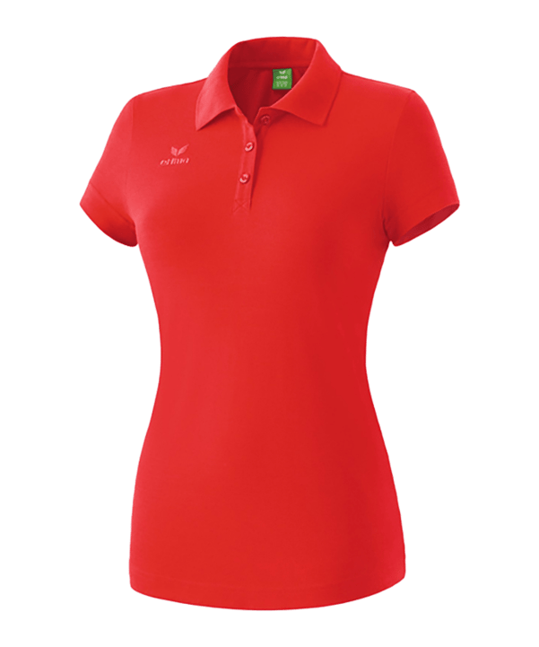Erima Teamsport Poloshirt Dames Rood - rood