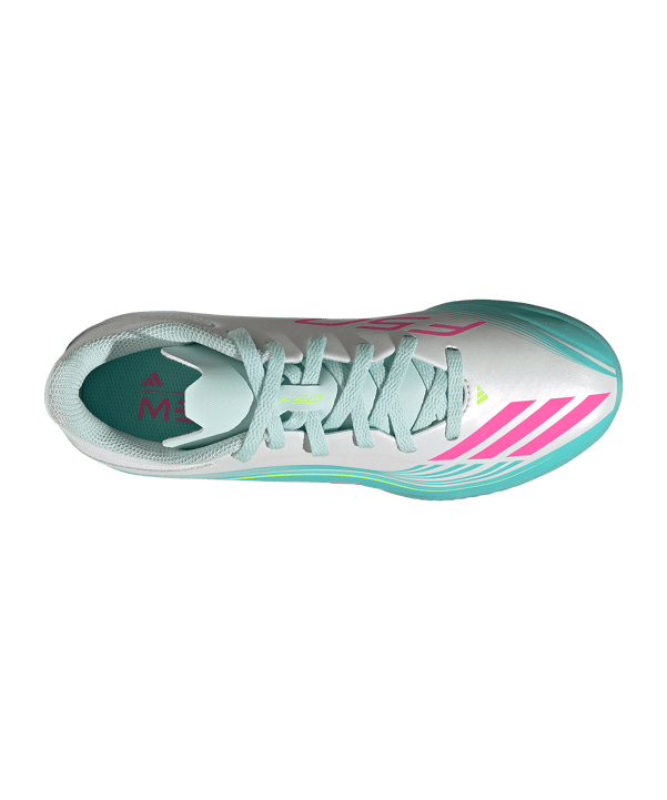 adidas F50 League TF Messi Aurora Radiante Kids Weiß - weiss