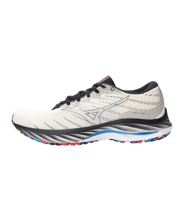 Mizuno Wave Rider 26 Weiss F01 Laufschuh - weiss